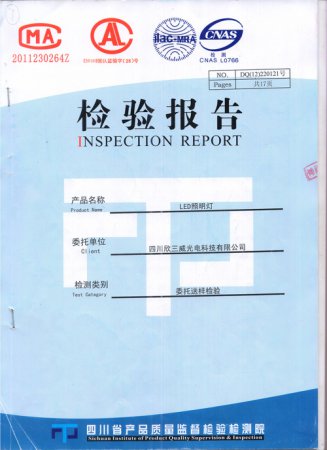 检验报告